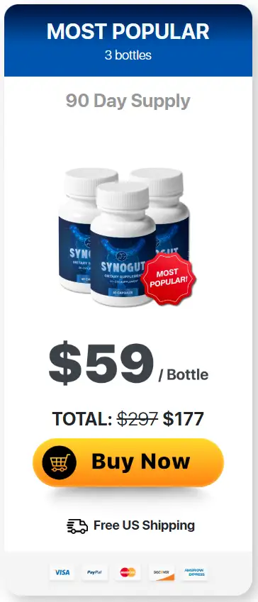 Synogut 3 bottles buy