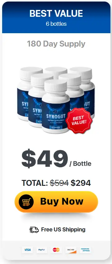 Synogut 6 bottles buy